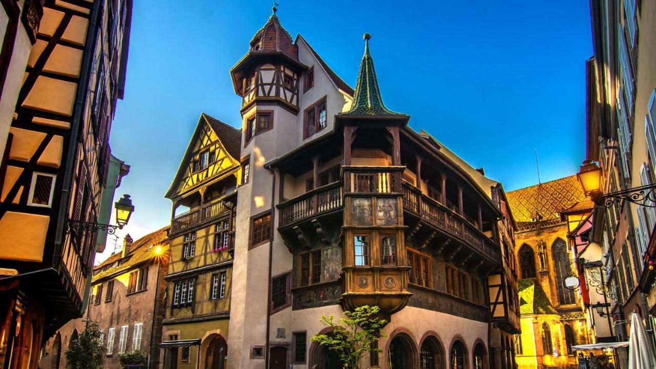 Colmar - Le Nichoir - Centre Historique - Parking Gratuit - Box Velo & Poussette Appartement Buitenkant foto